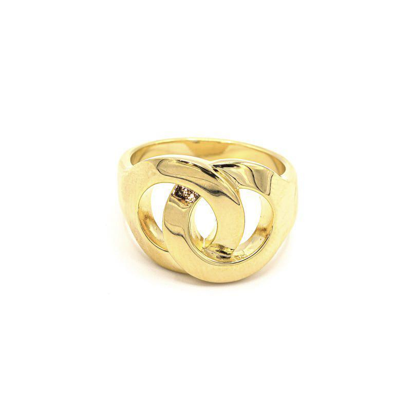 Photo du produit  Bague Double Maillon - Or