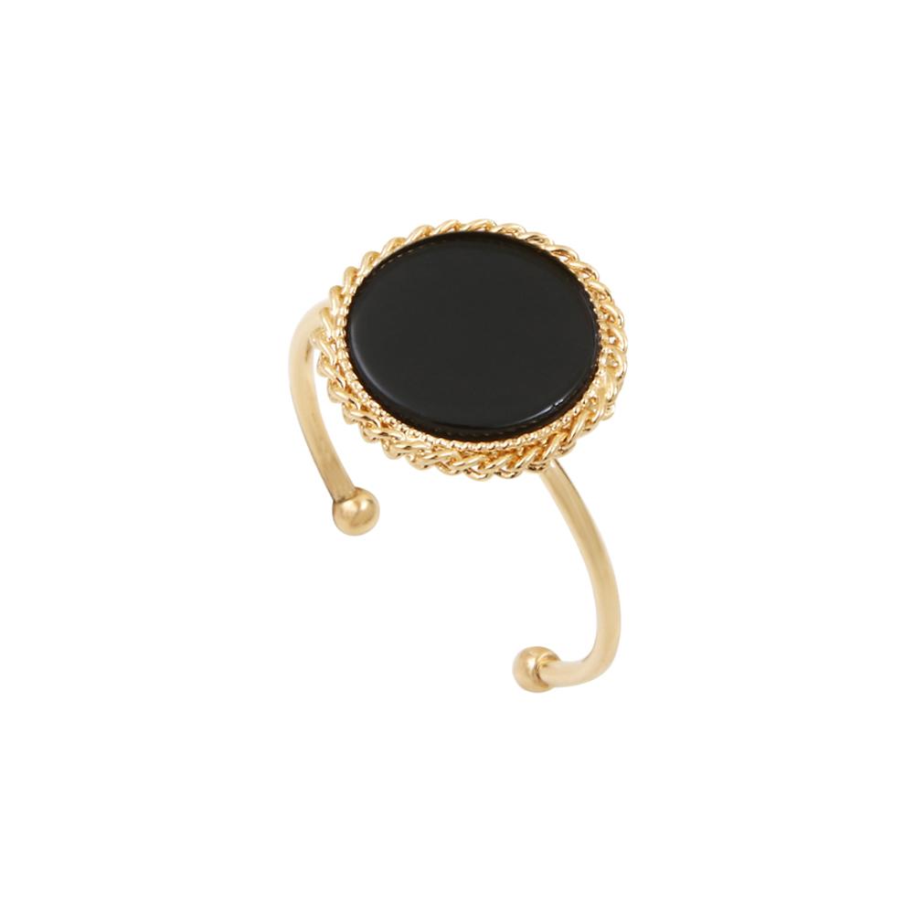 Photo du produit Caroline Najman Bague Lady Onyx Noir or