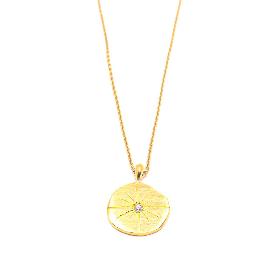 Photo du produit Hanka ïn Collier Hope 50 - Or Médaille Sun 