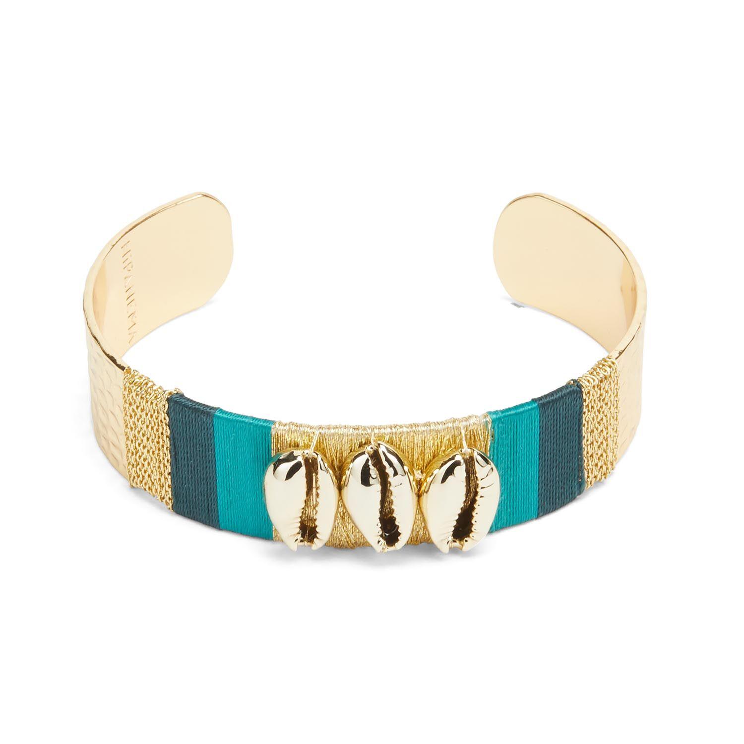 Photo du produit Hipanema Bracelet Shelly Turquoise or