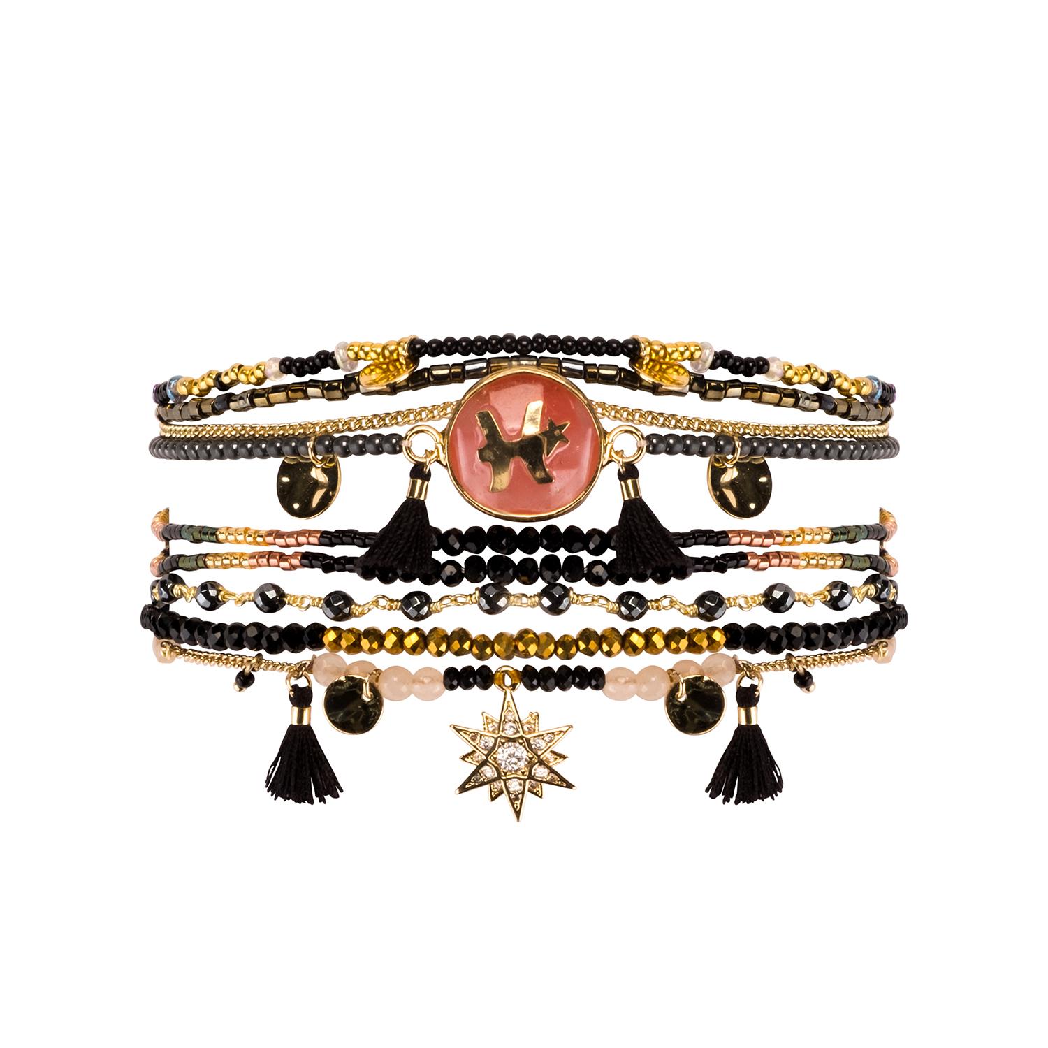 Photo du produit Hipanema Bracelet Zodiac Poisson or