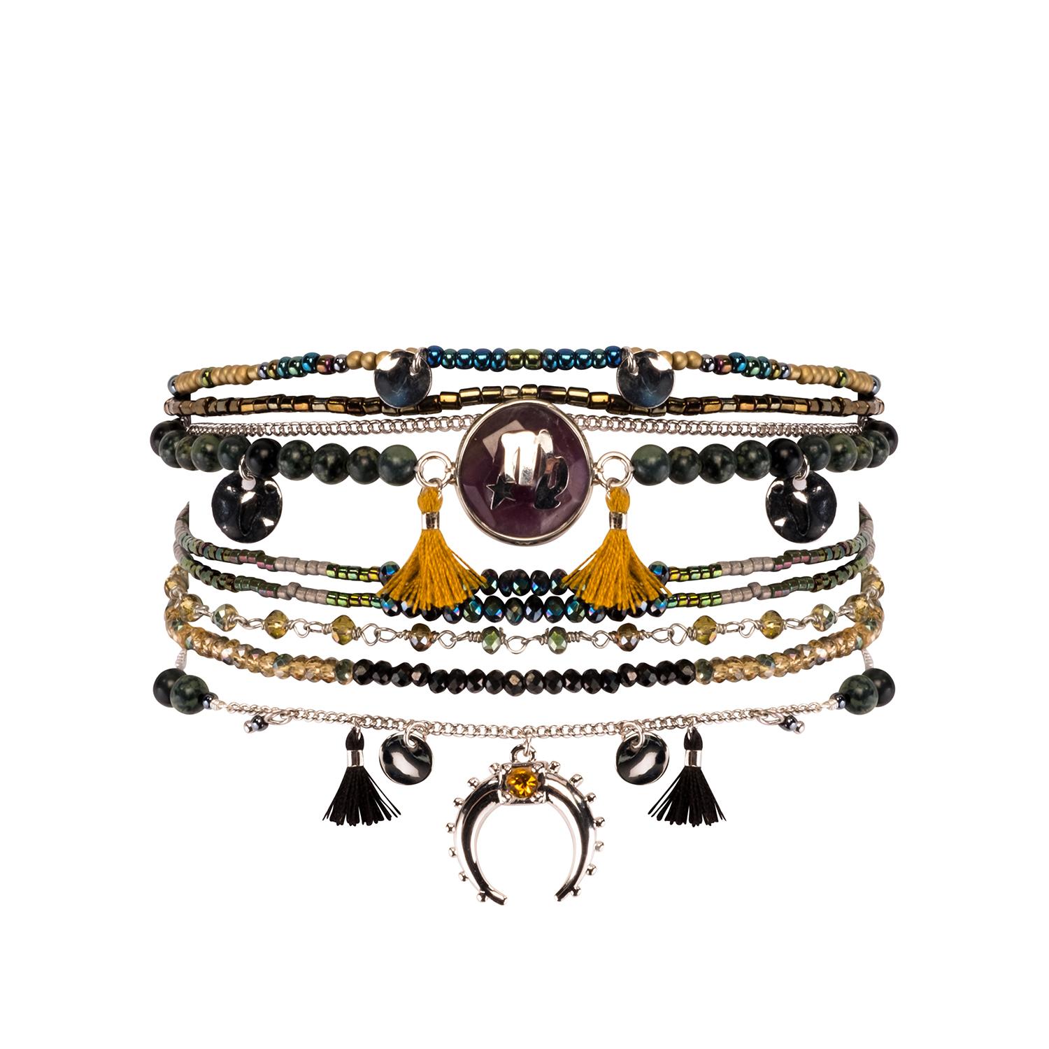 Photo du produit Hipanema Bracelet Zodiac Vierge Argent