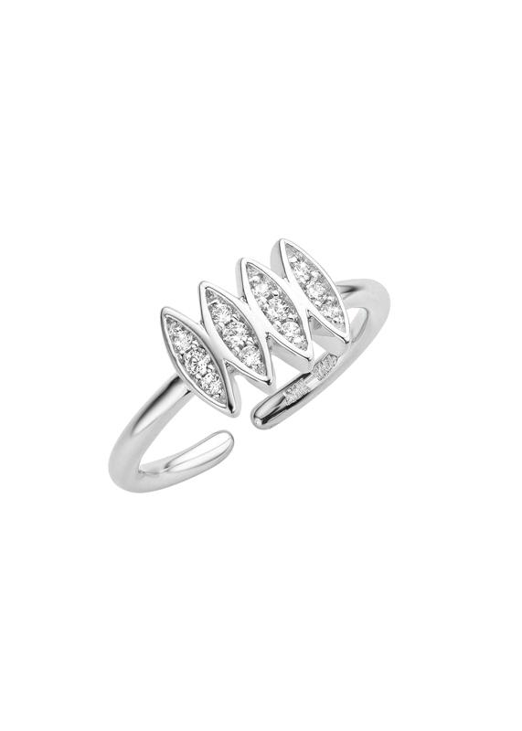 Photo du produit  Bague Broadway - Plaqué Argent