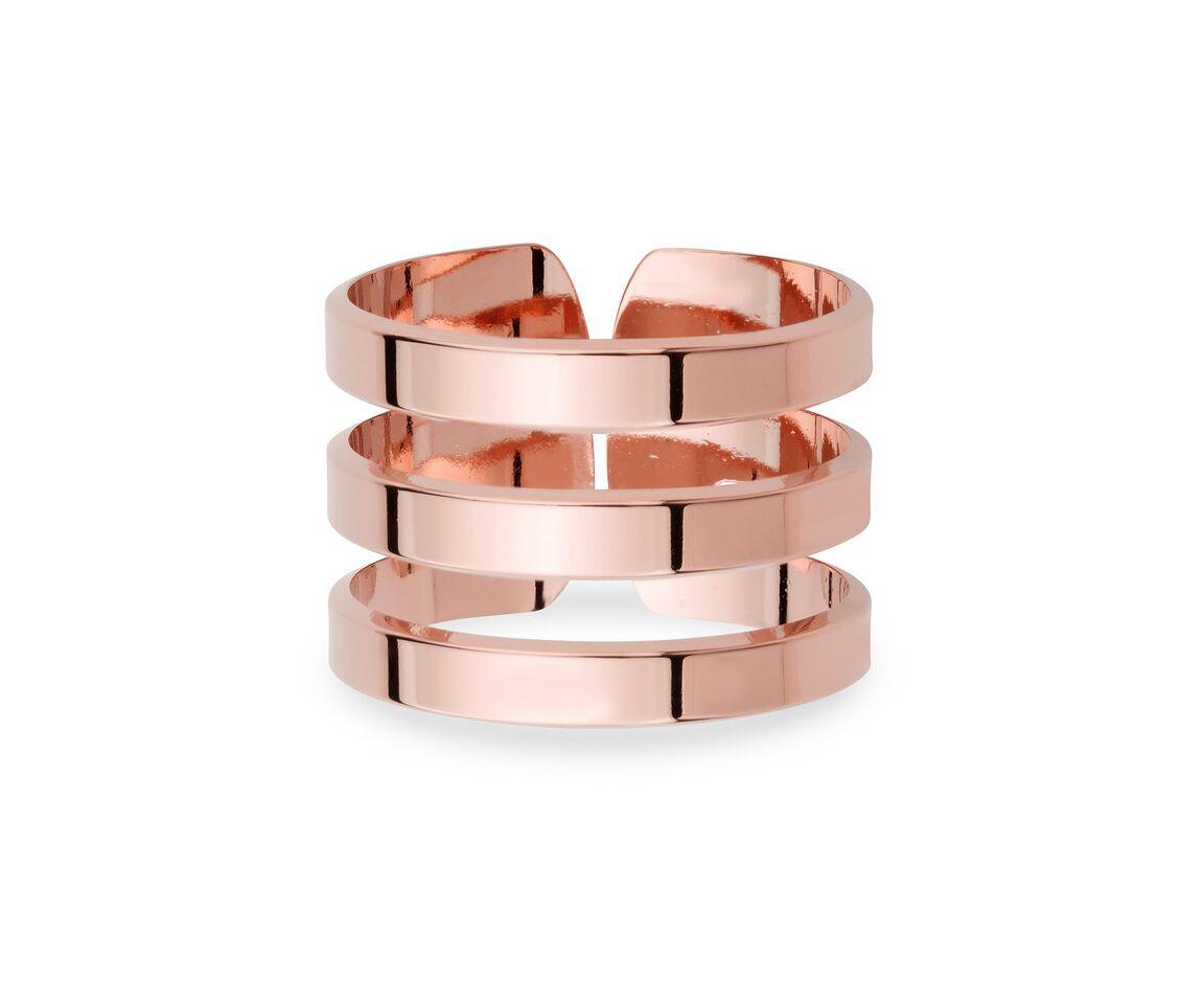 Photo du produit MYA BAY Bague Triple or rose 