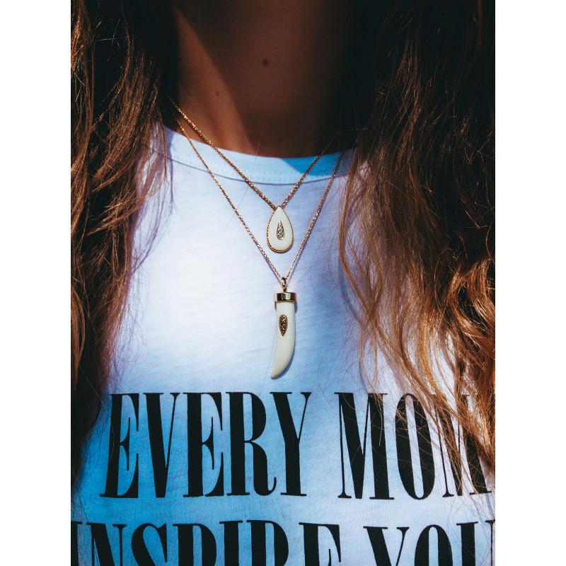 Photo du produit MYA BAY Collier KENYA Ivoire et Or 