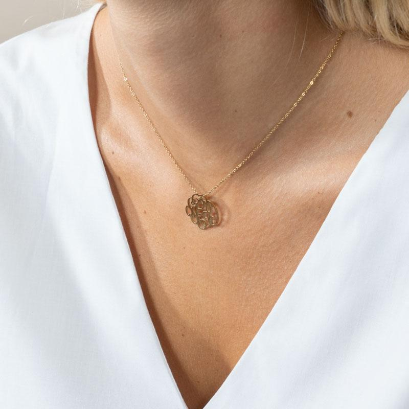 Photo du produit Zag Collier Médaille Arabesque - Acier 