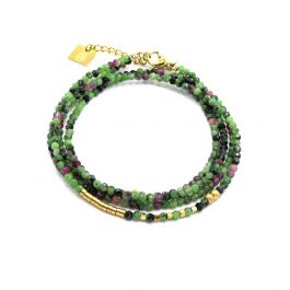 Bague zag pierre verte online