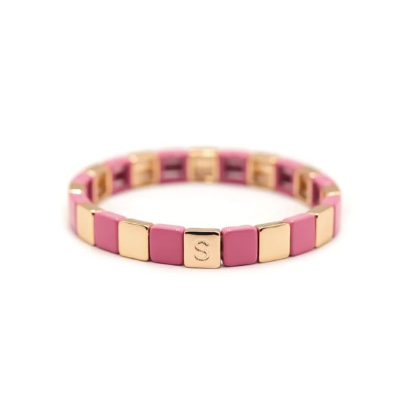 Photo de  Bracelet Colortwist 2 - Doré Or Pourpre