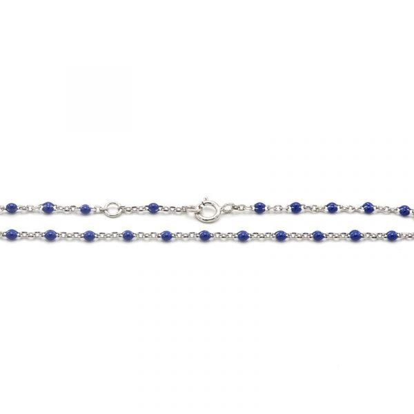 Photo de  Bracelet Perles - Argent Bleu