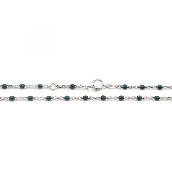 Photo de  Bracelet Perles - Argent Vert