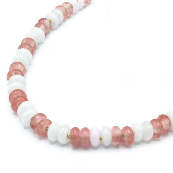 Photo de Collier en Quartz Rose