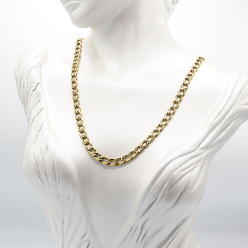 Photo du produit  Collier Or Maille Gourmette Fine