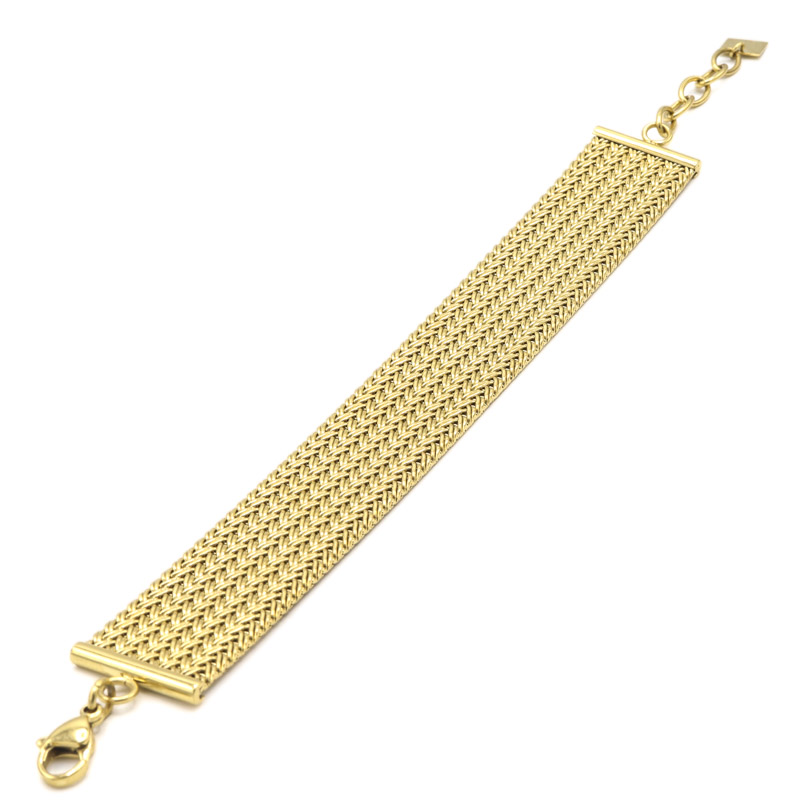 Photo du produit  Bracelet Manchette - Acier Doré
